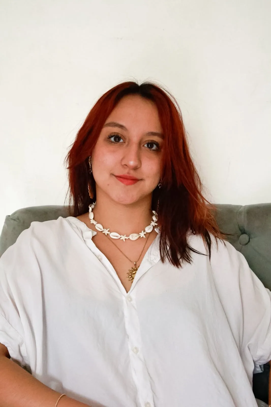 Retrato de la artista